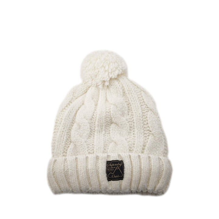 Superdry Tweed Cable Beanie