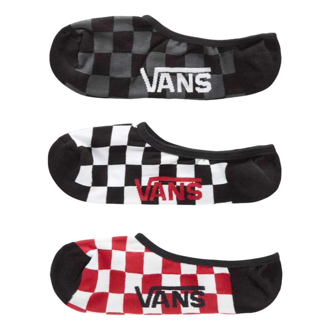 Vans Classic Super No Show 3 Pack Socks