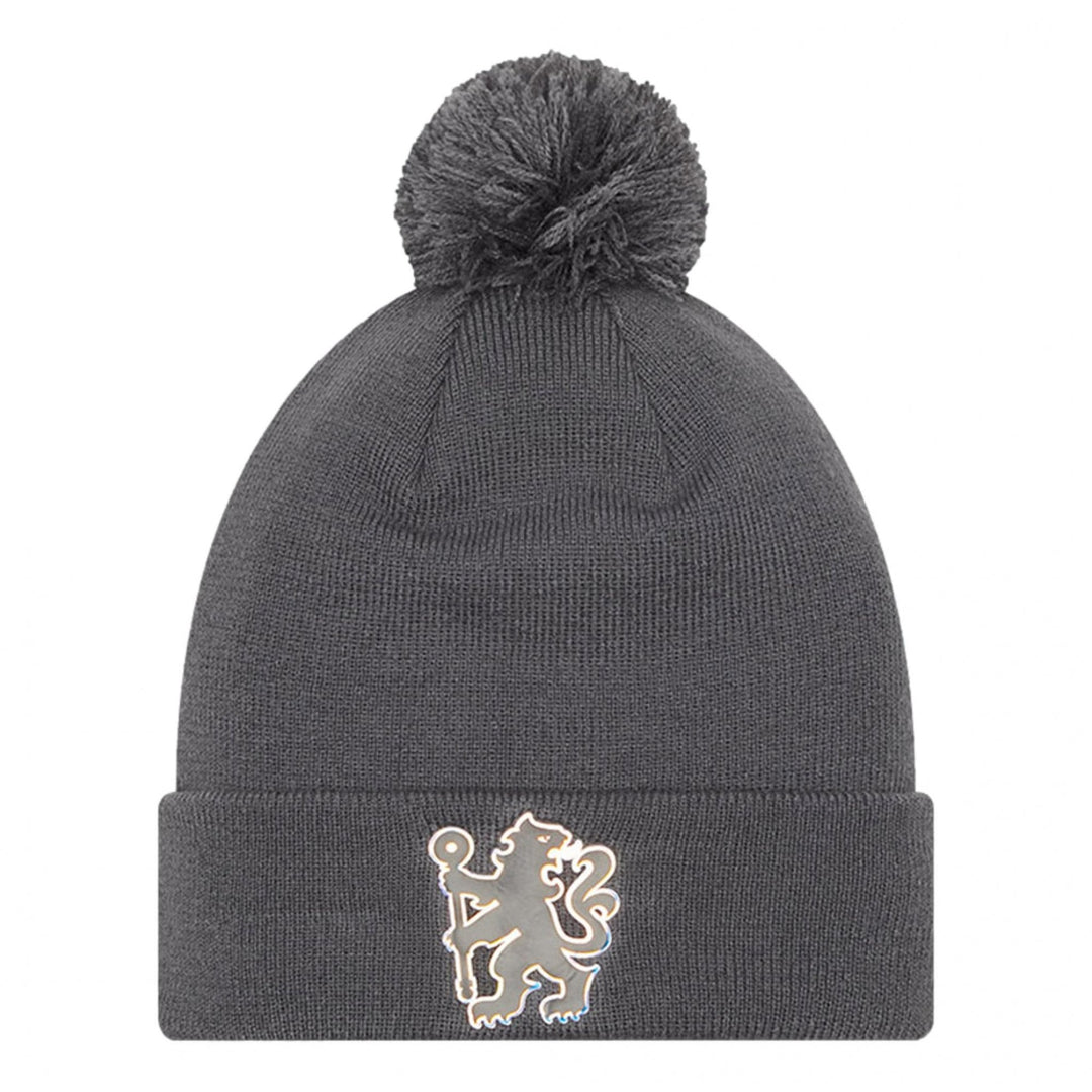 New Era Chelsea FC Iridescent Bobble Beanie