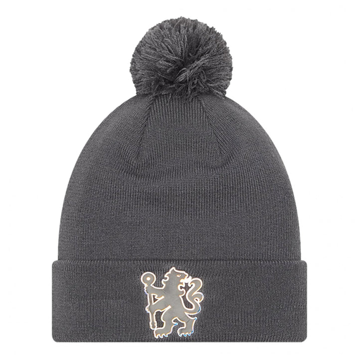 New Era Chelsea FC Iridescent Bobble Beanie
