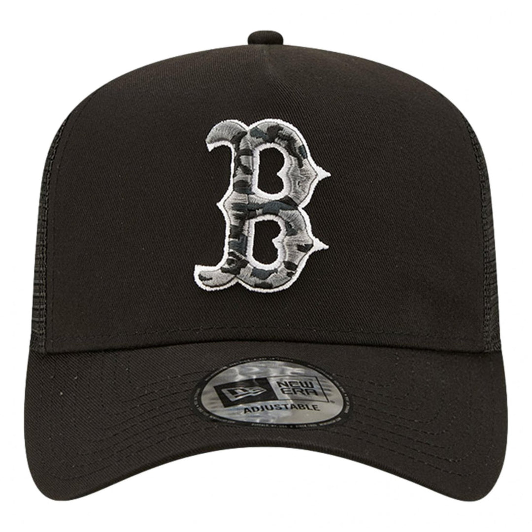 New Era Boston Red Sox Camo Infill A-Frame Trucker Cap