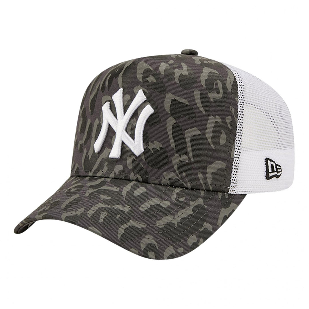 New Era NY Yankees Leopard Print A-Frame 9Forty Trucker Cap