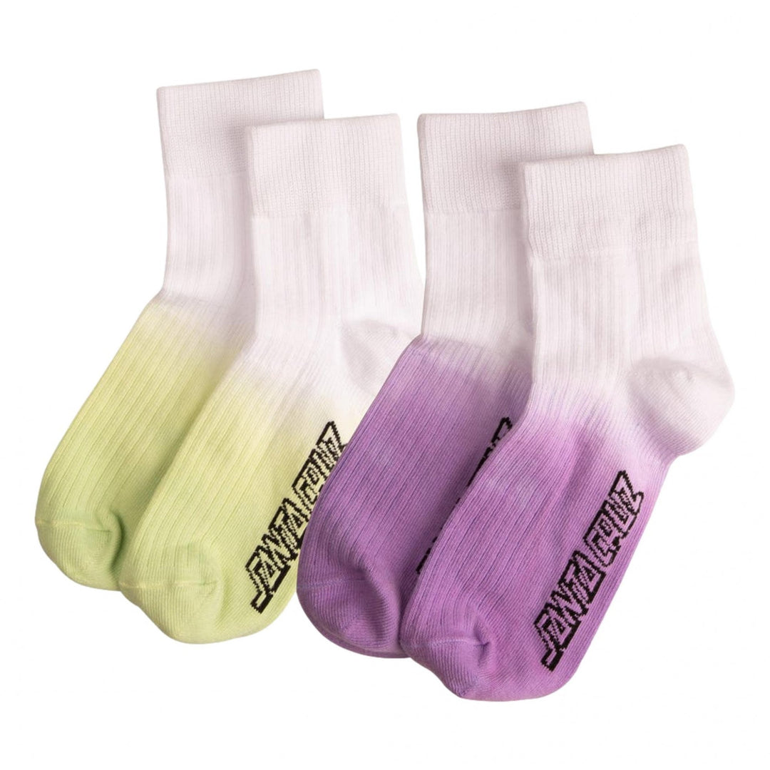 Santa Cruz Zone 2 Pack Crew Socks