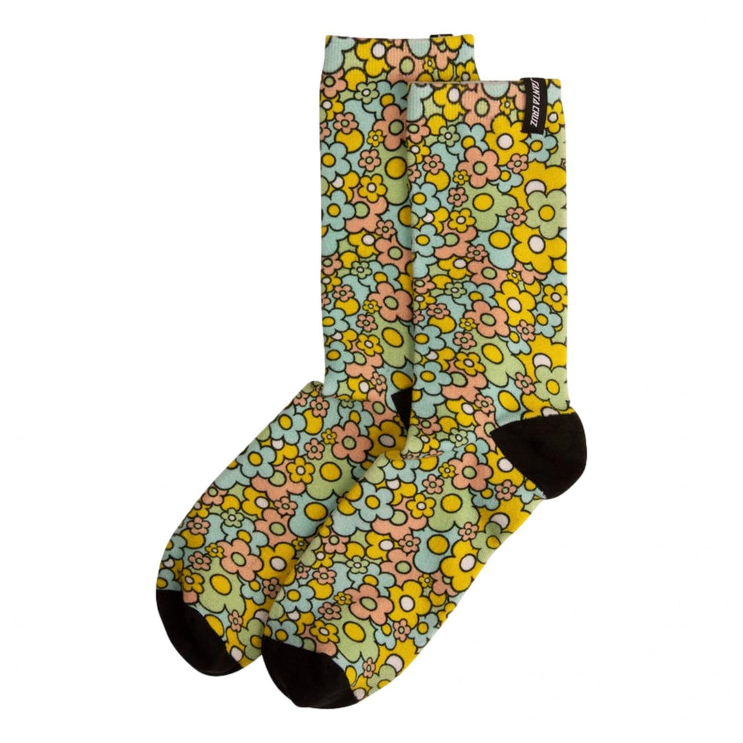 Santa Cruz Ditsy Crew Socks