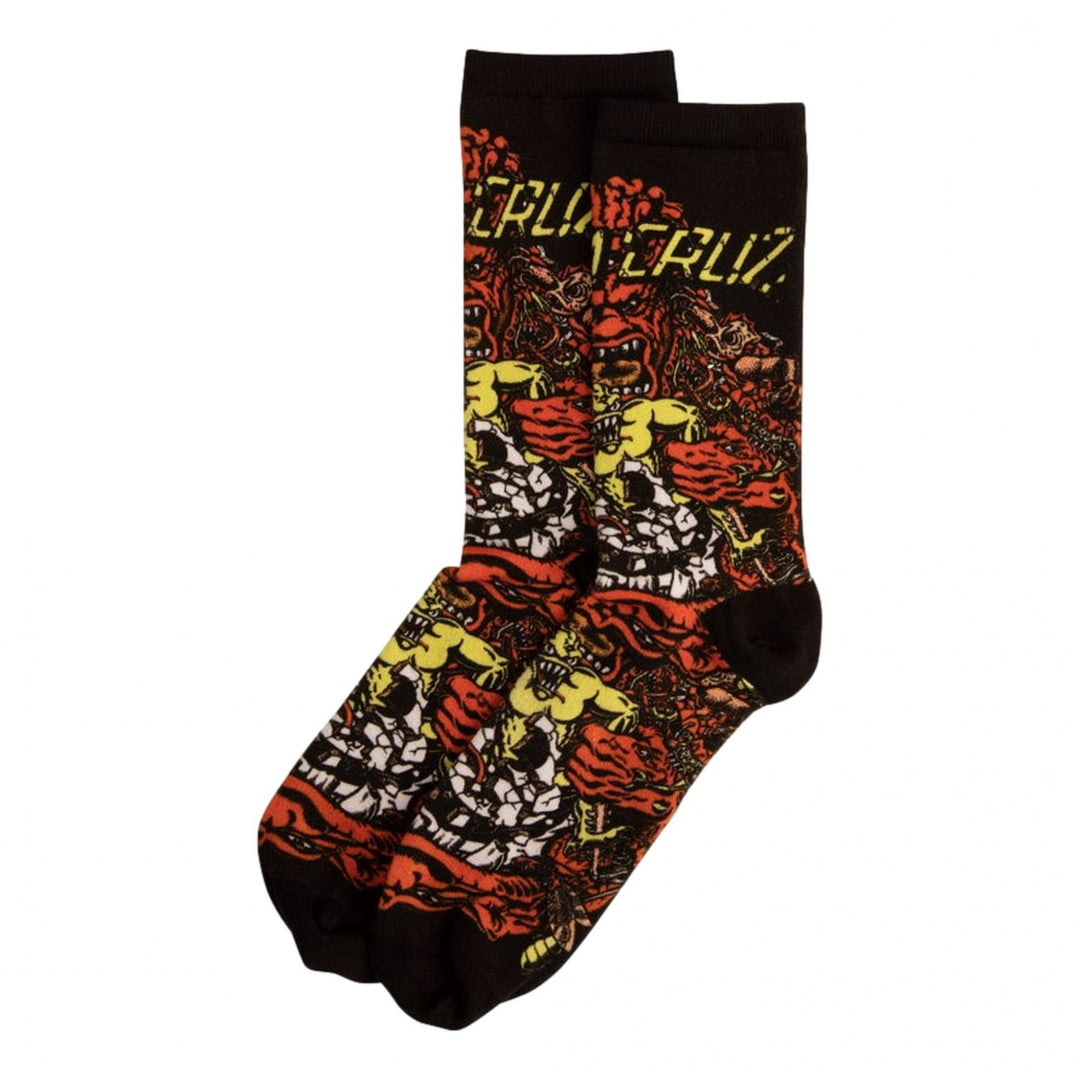 Santa Cruz Roskopp The Five Crew Socks