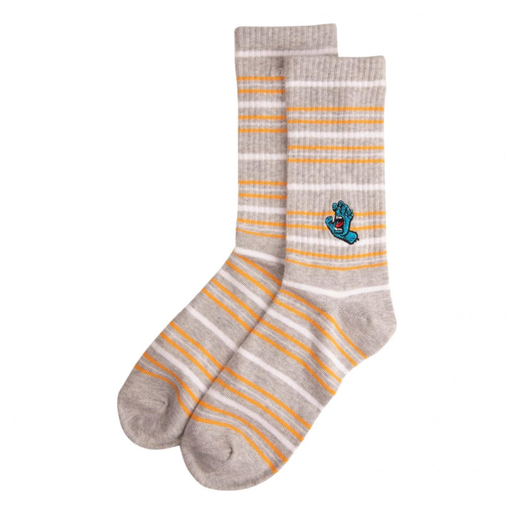 Santa Cruz Screaming Mini Hand Stripe Socks