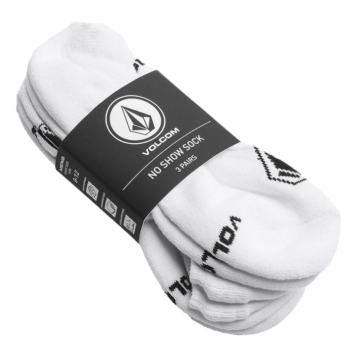 Volcom Stones No Show 3 Pack Socks