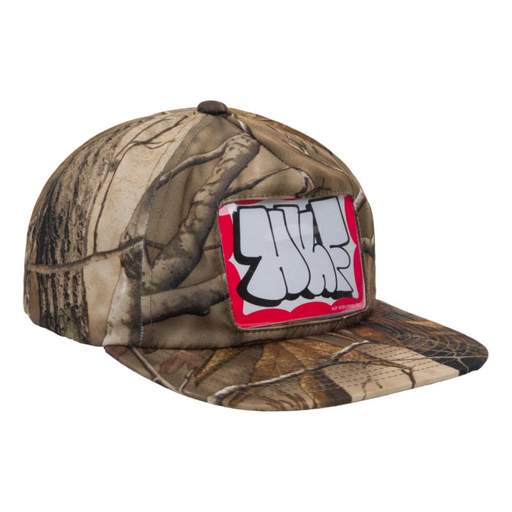 Huf One Window Camo Snapback Cap