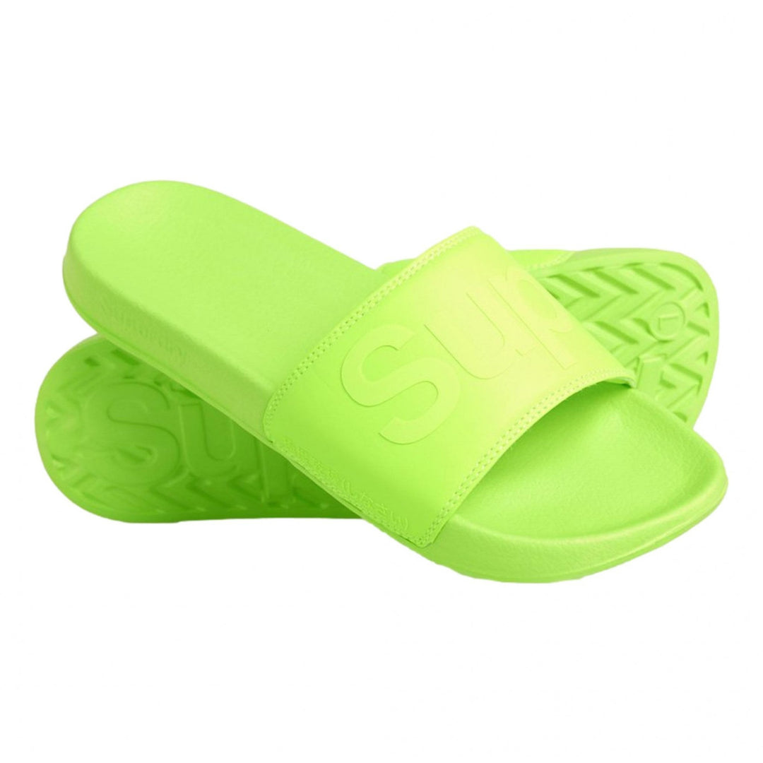 Superdry City Neon Pool Slide Flip Flops