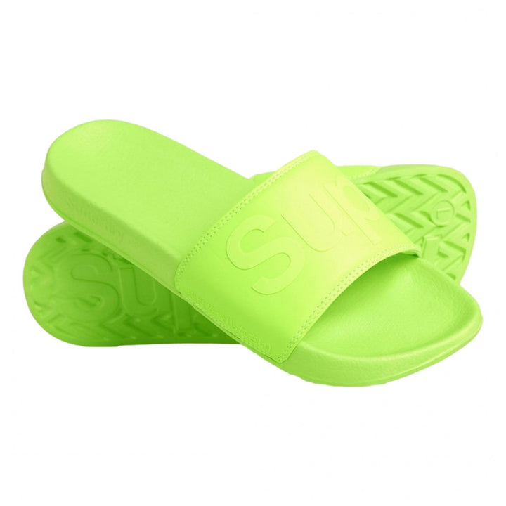 Superdry City Neon Pool Slide Flip Flops