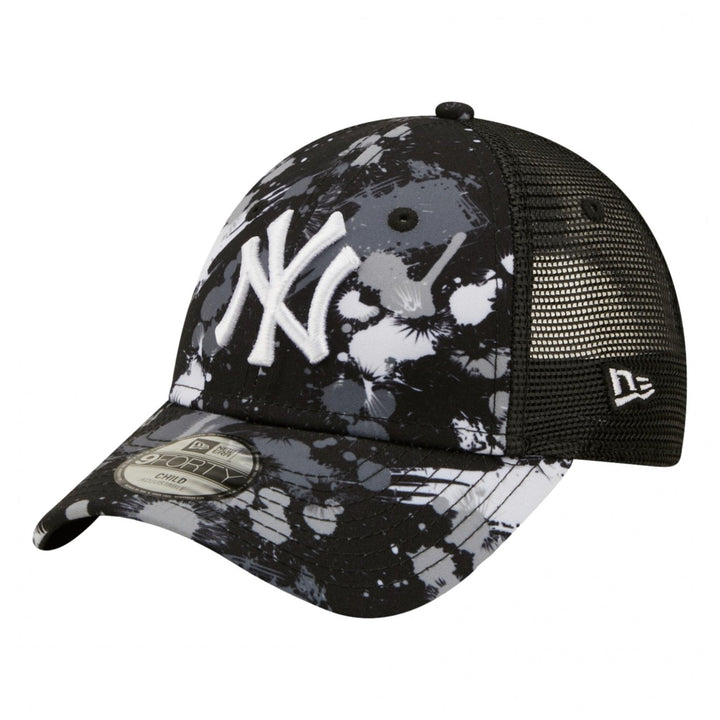 New Era Kids NY Yankees Print 9Forty Trucker Cap
