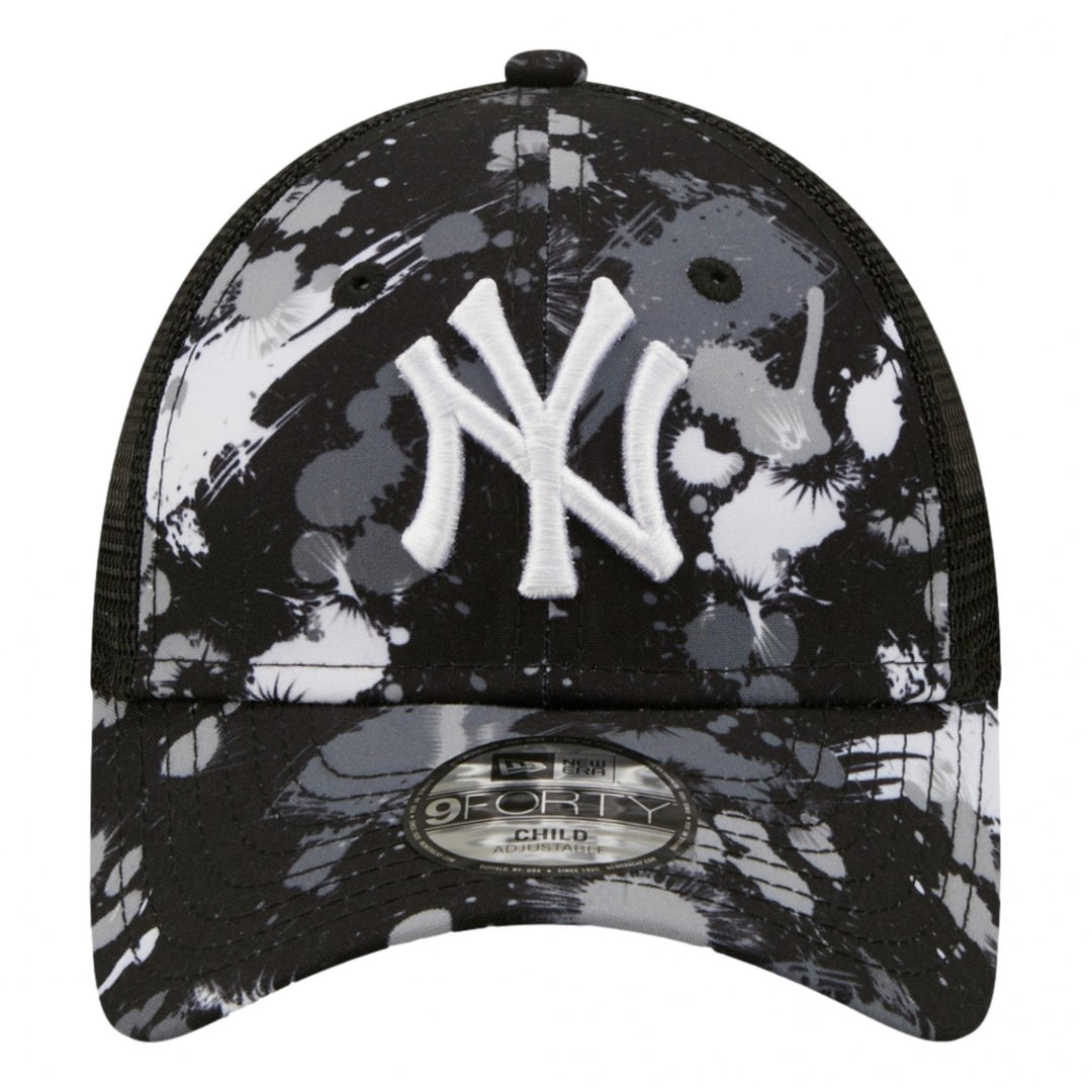 New Era Kids NY Yankees Print 9Forty Trucker Cap