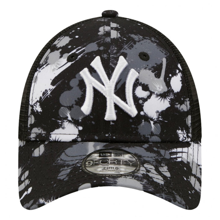 New Era Kids NY Yankees Print 9Forty Trucker Cap