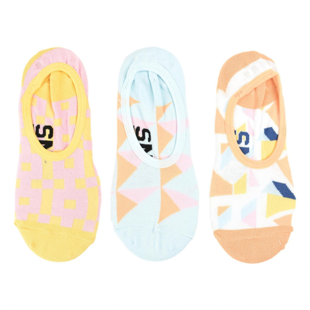 Vans Boho Geo Canoodle 3 Pack Invisible Socks