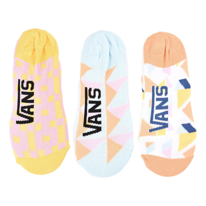 Vans Boho Geo Canoodle 3 Pack Invisible Socks