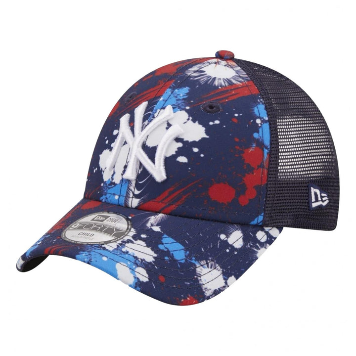 New Era Kids NY Yankees Print 9Forty Trucker Cap