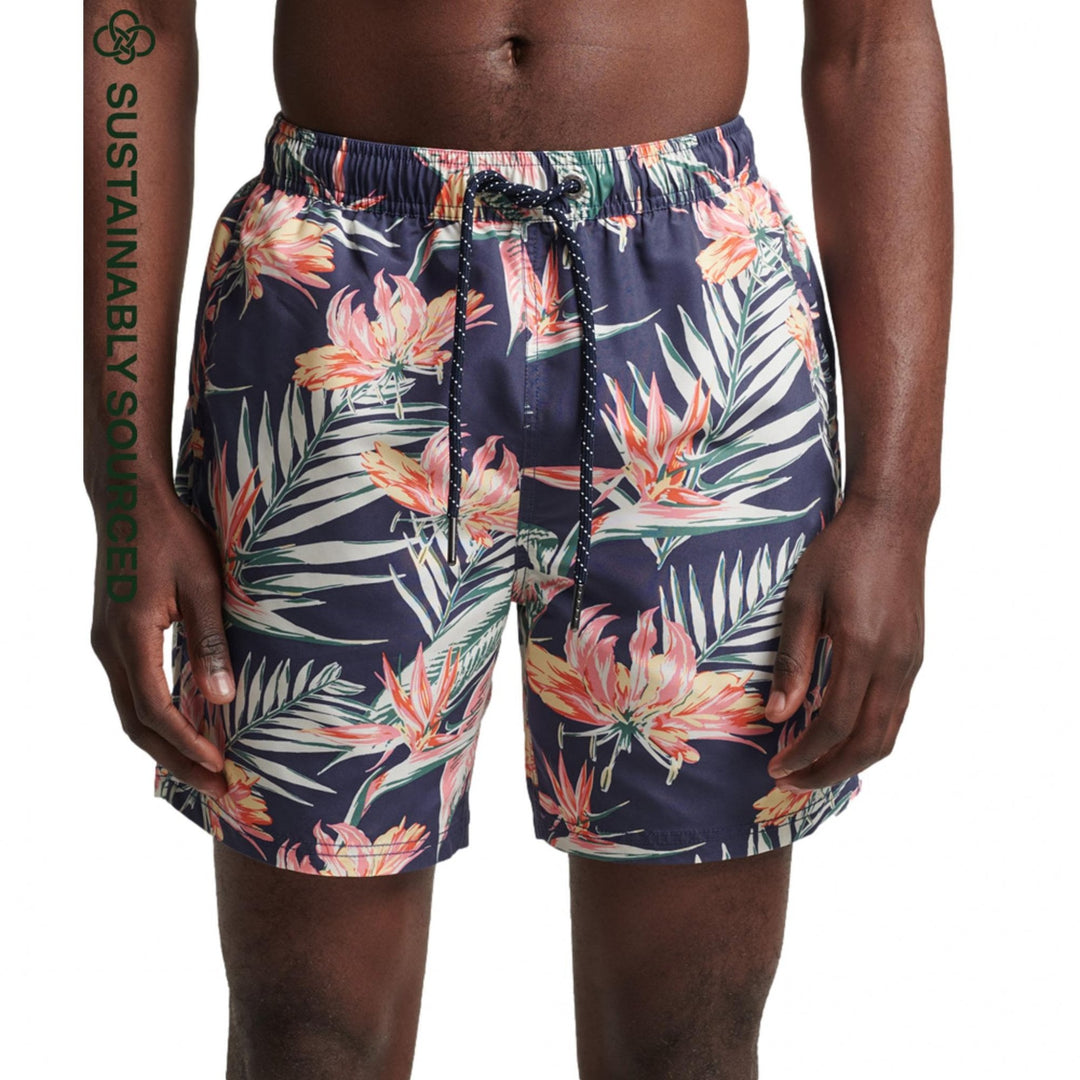 Superdry Vintage Hawaiian Swim Shorts - Mens Swimwear - Vintage Shorts
