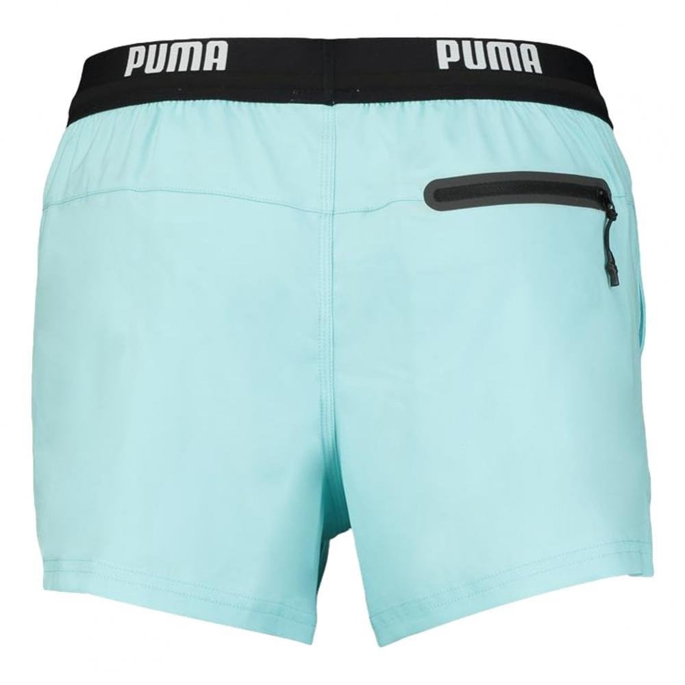 Puma Logo Short Length Swim Shorts