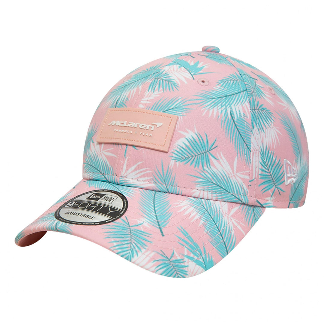 New Era McLaren F1 Miami Print 9Forty Adjustable Cap