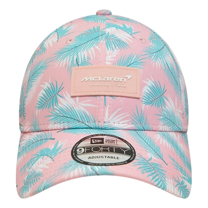 New Era McLaren F1 Miami Print 9Forty Adjustable Cap