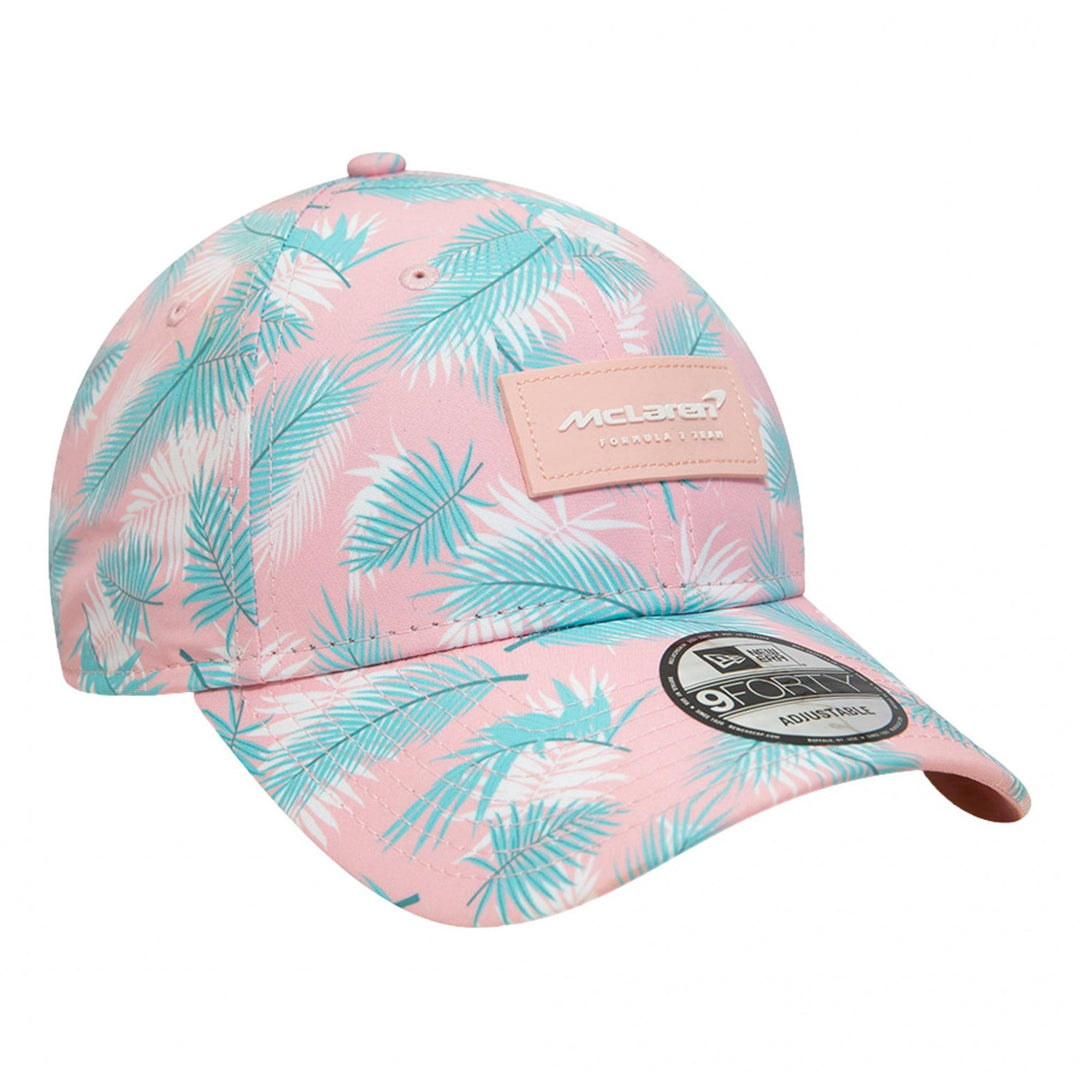 New Era McLaren F1 Miami Print 9Forty Adjustable Cap