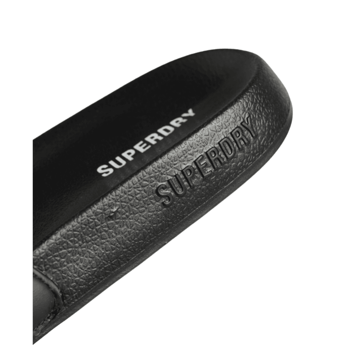Superdry Code Printed Pool Sliders - Unisex Sliders - Urban Surfer