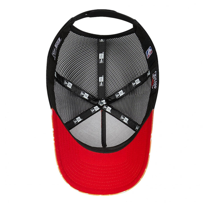 New Era Chicago Bulls Summer City A-Frame Trucker Cap