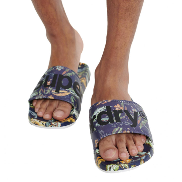 Superdry Printed Beach Slide