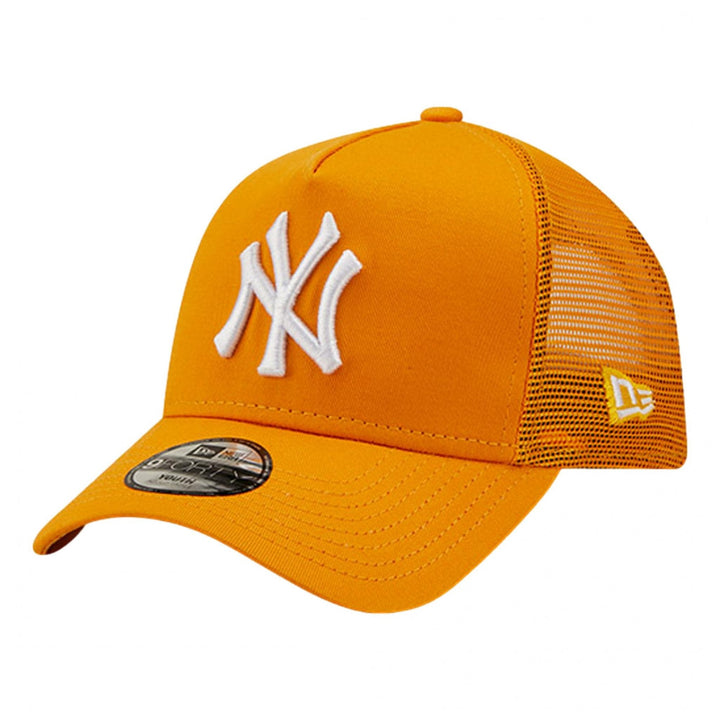 New Era NY Yankees Kids A-Frame Trucker Cap