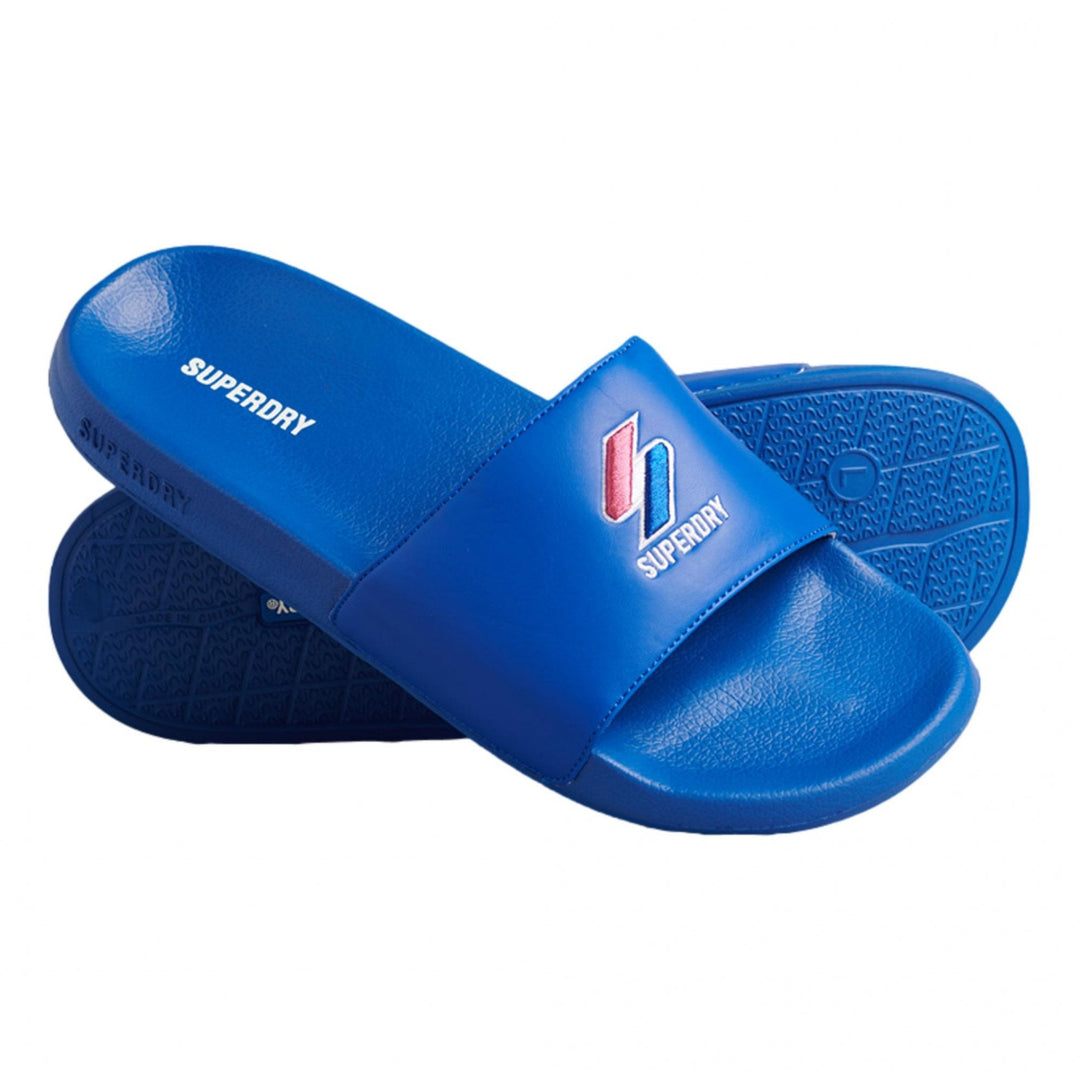 Superdry Code Essential Pool Slides - Men&