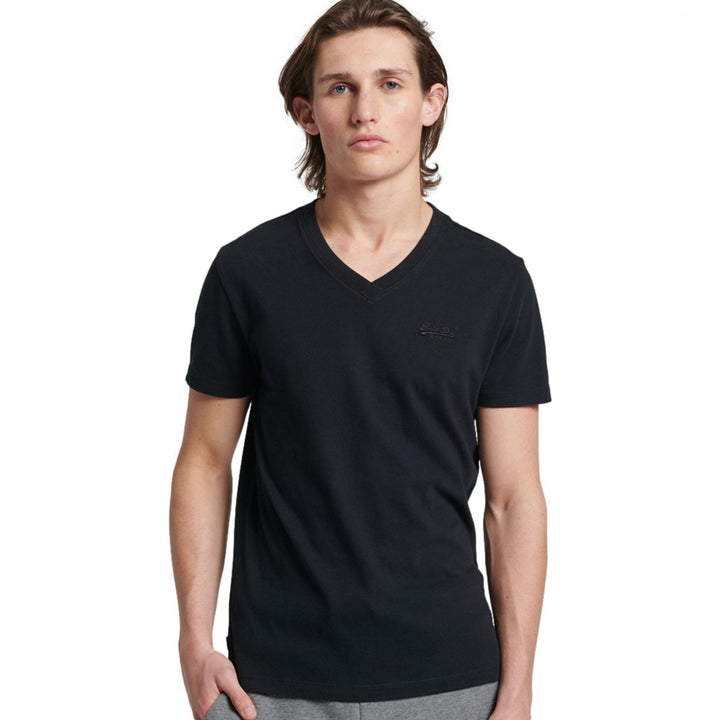 Superdry Organic Cotton Vintage Logo V-Neck T-Shirt