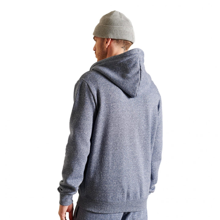 Superdry Logo Embroidered Zip Hoodie - Men&