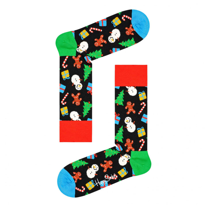 Happy Socks 2 Pack Big Dot Snowman Socks Gift Set