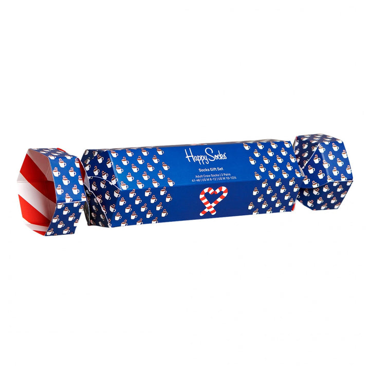 Happy Socks 2 Pack Candy Cane &amp; Cocoa Socks Gift Set