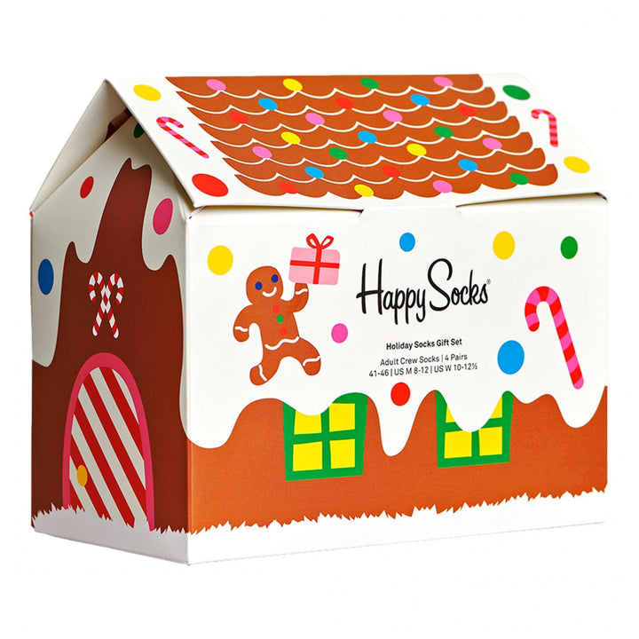 Happy Socks 4 Pack Holiday Time Socks Gift Set