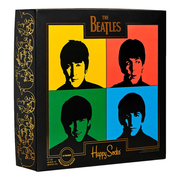 Happy Socks The Beatles 4 Pack Socks Gift Set