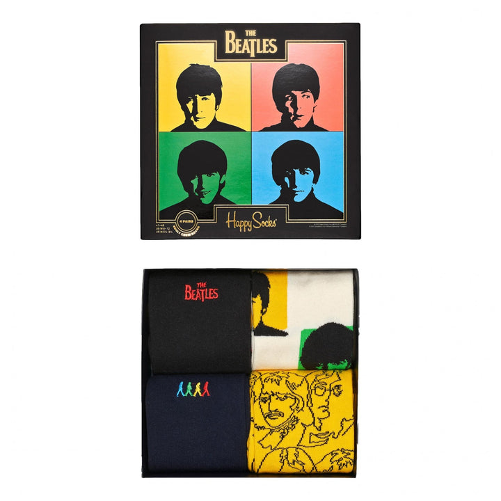 Happy Socks The Beatles 4 Pack Socks Gift Set