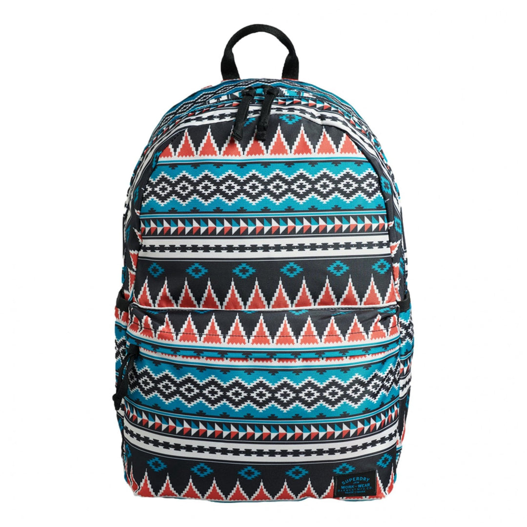 Superdry Vintage Printed Montana Backpack - Unisex Backpack - Hike Bag