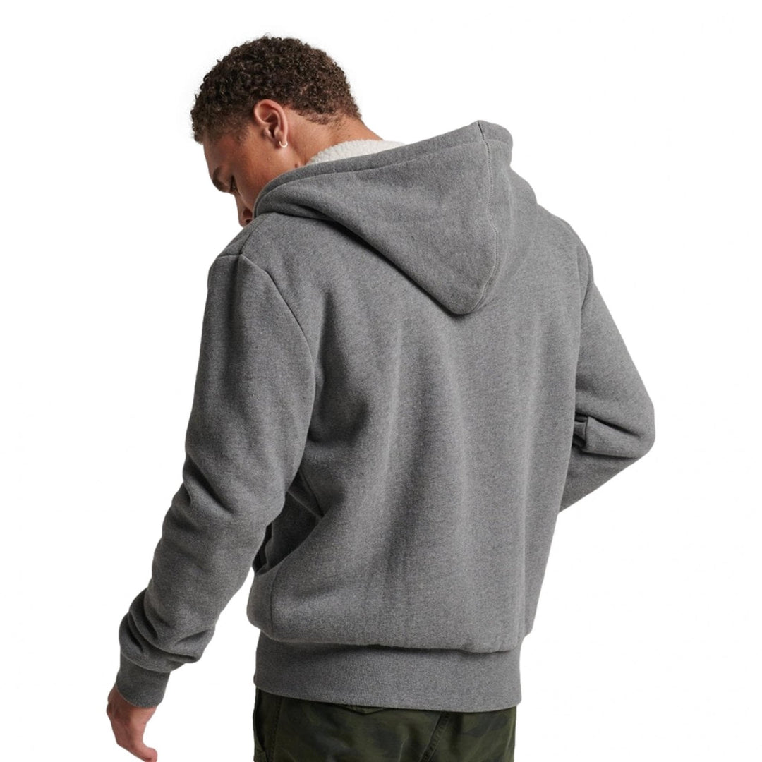 Superdry Essential Borg Lined Zip Hoodie