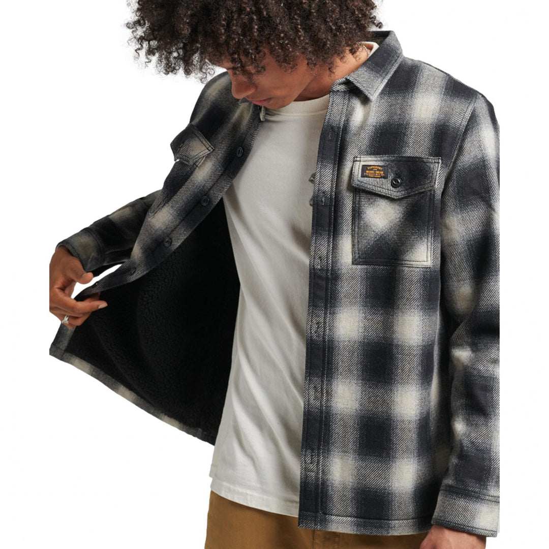 Superdry Vintage Miller Wool Shirt