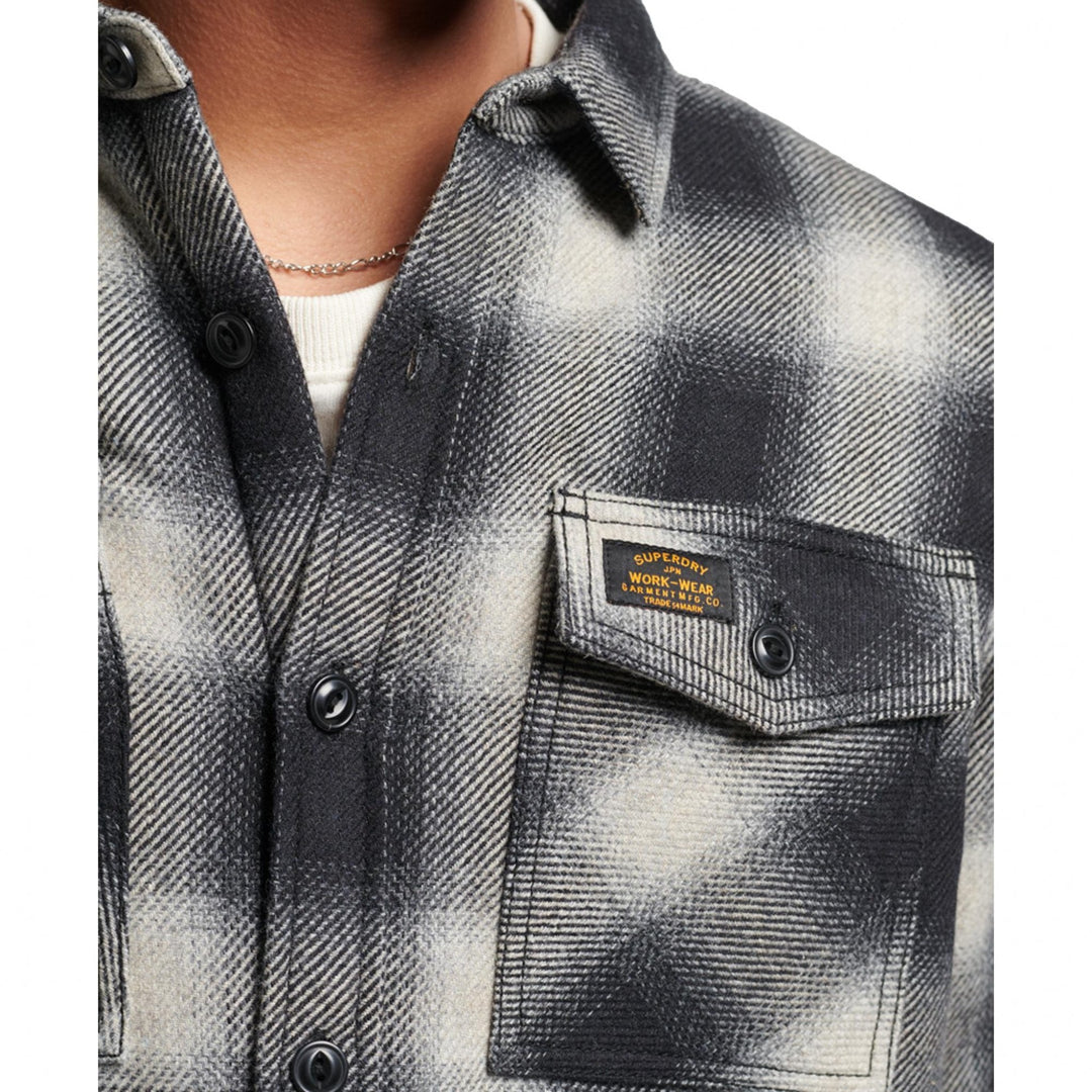 Superdry Vintage Miller Wool Shirt