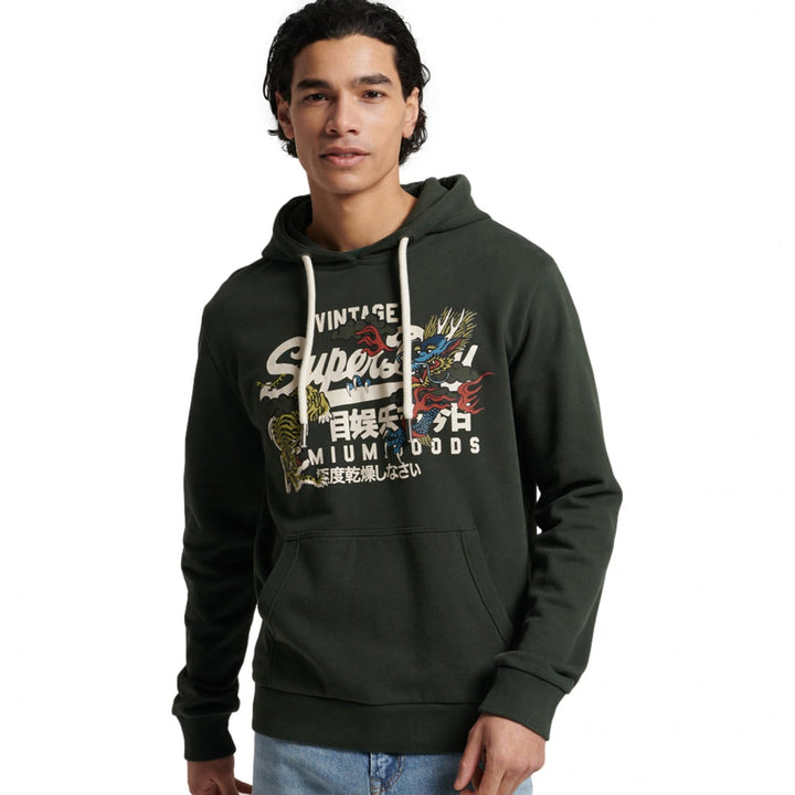 Superdry Vintage Logo Narrative Hoodie