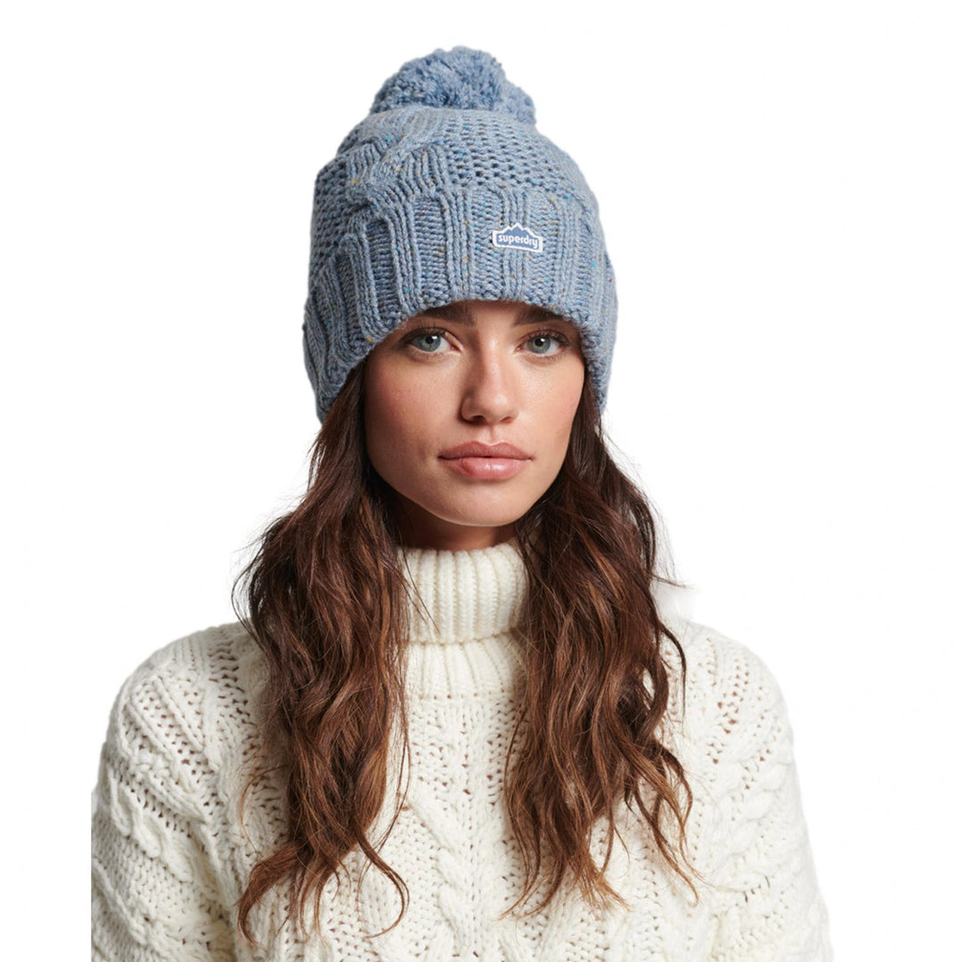 Superdry Knit Bobble Beanie - Women&