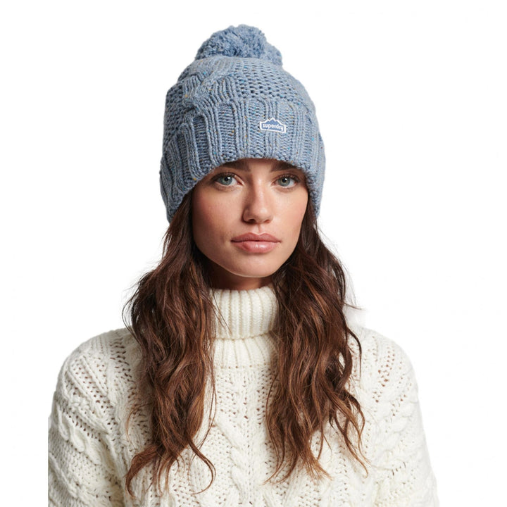 Superdry Knit Bobble Beanie - Women&