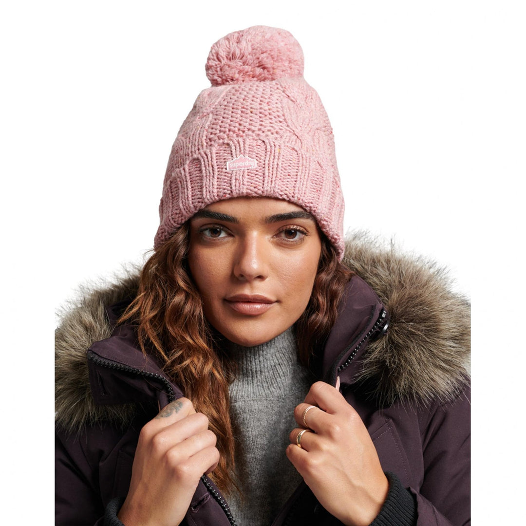 Superdry Knit Bobble Beanie - Women&