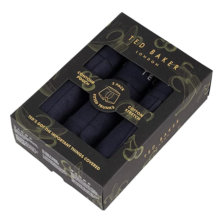 Ted Baker 3 Pack Cotton Stretch Trunks