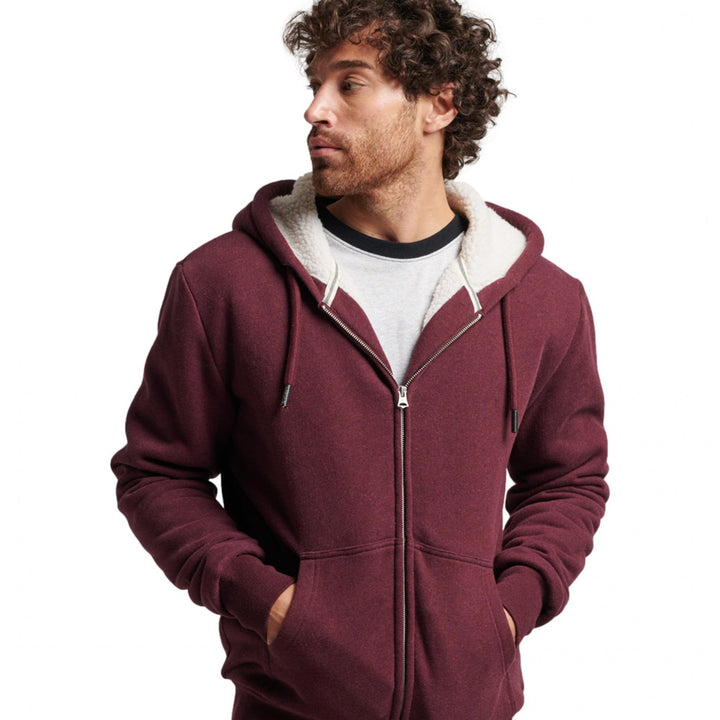 Superdry Essential Borg Lined Zip Hoodie
