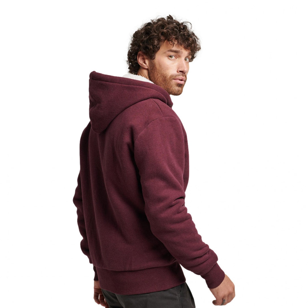 Superdry Essential Borg Lined Zip Hoodie