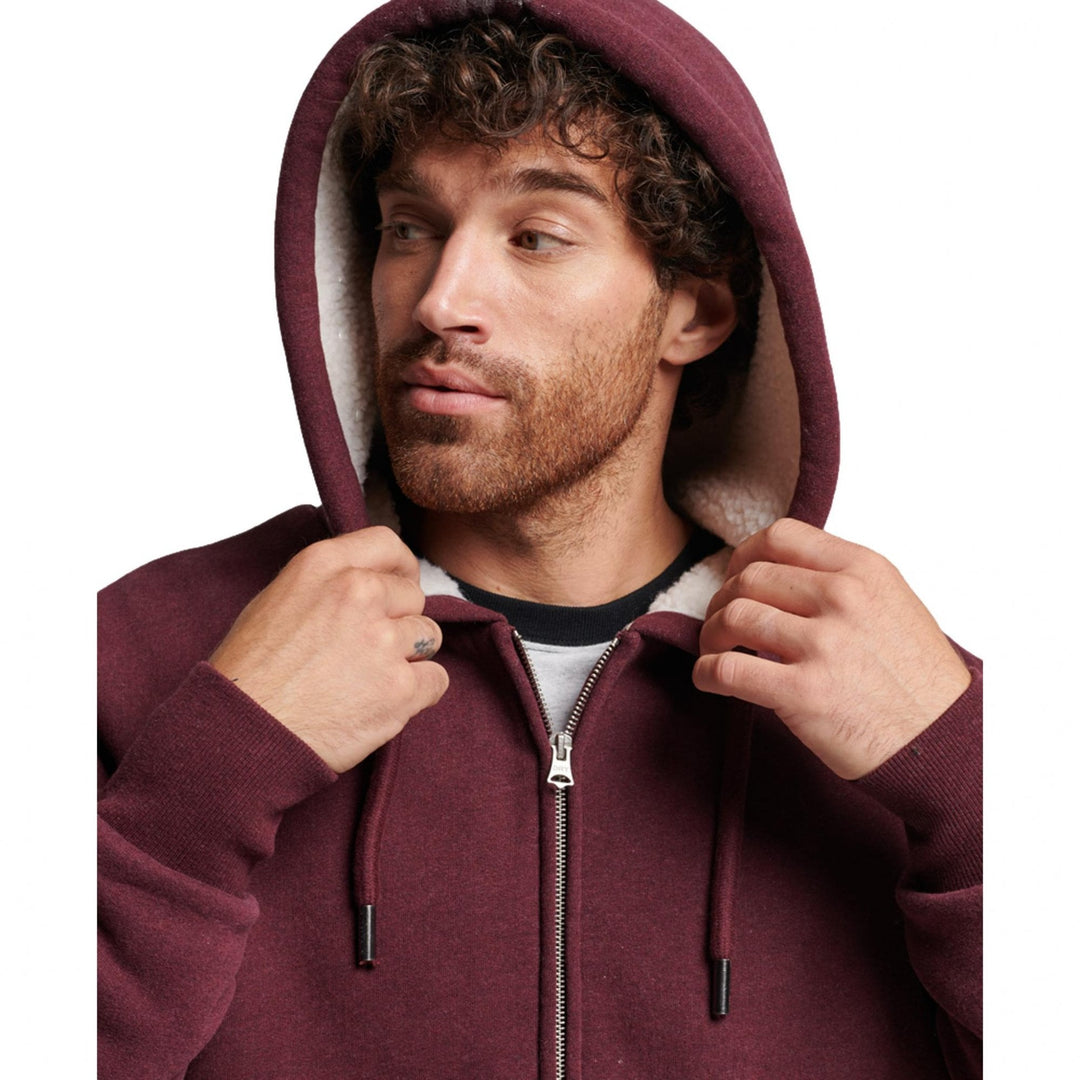 Superdry Essential Borg Lined Zip Hoodie