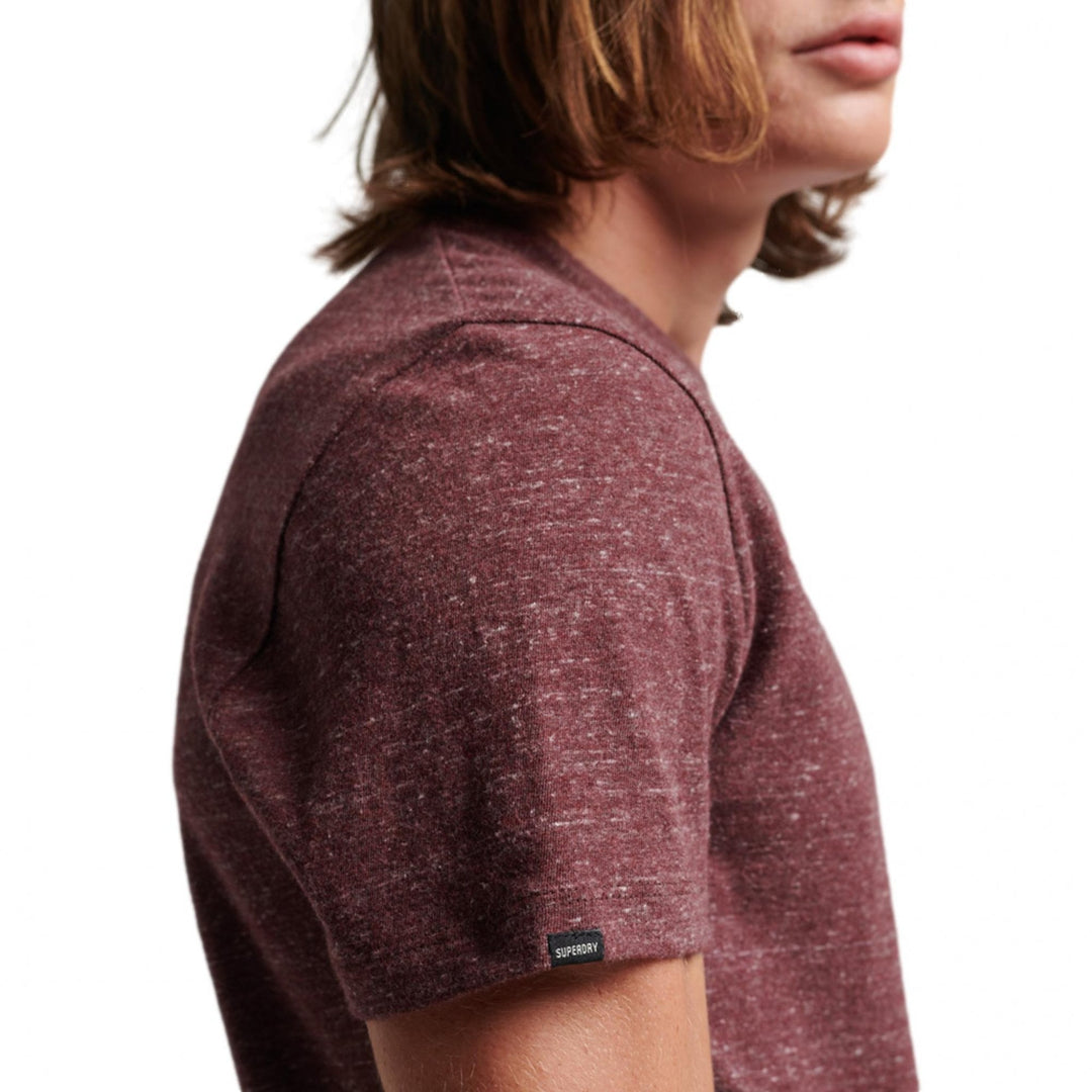 Superdry Mens Organic Cotton Essential Micro Logo T-Shirt